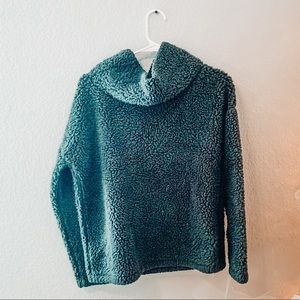 Sherpa Sweatshirt high neck